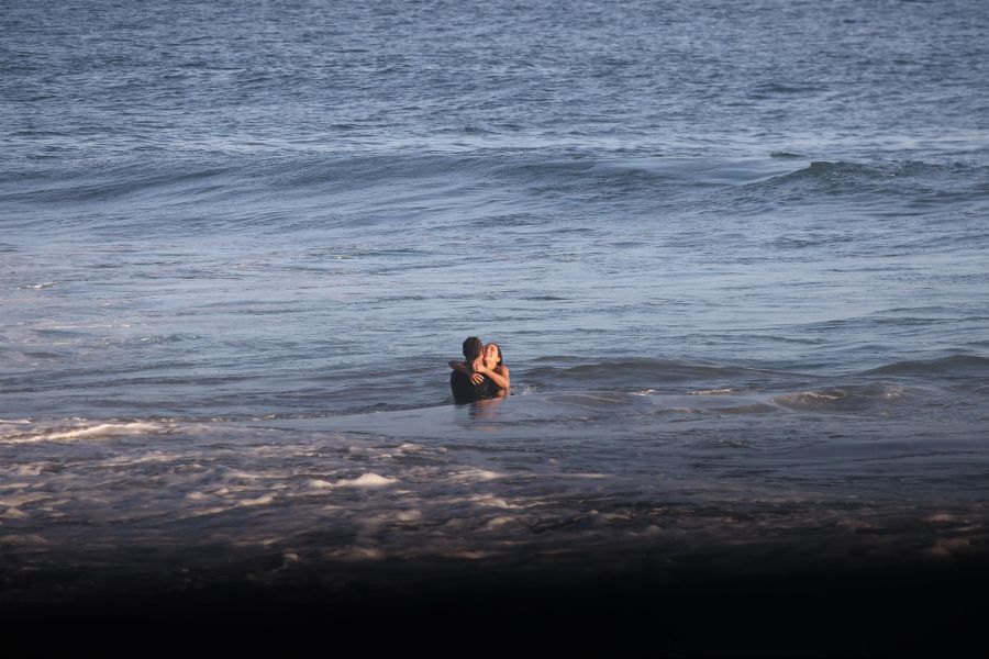 Wer turtelt denn hier in den Weiten des Pazifiks?