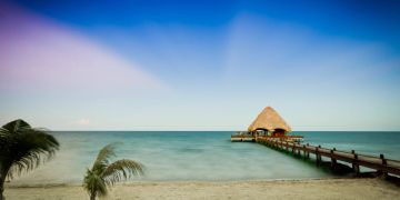 Strand auf Belize