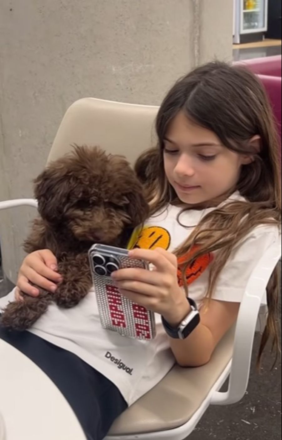 Auch ein Hund gehört zur Familie: Coco-Cordalis