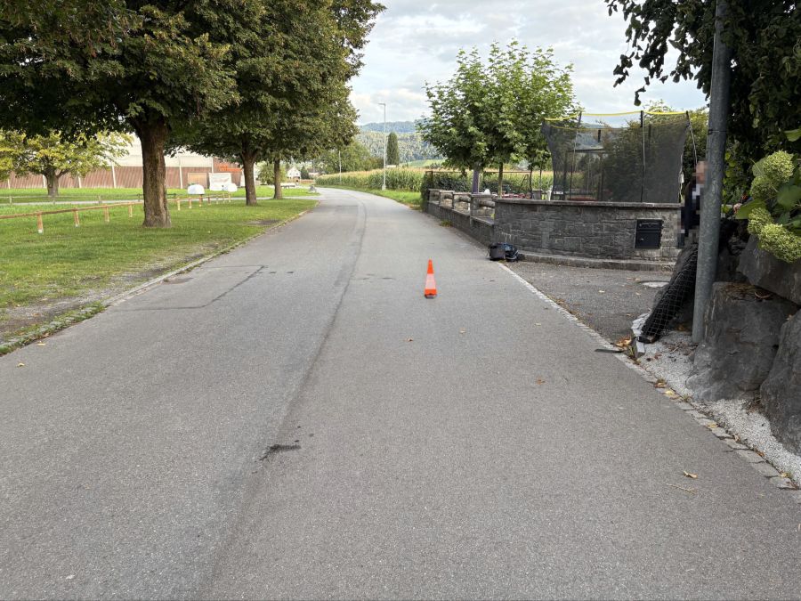 Unfallstelle Kollision