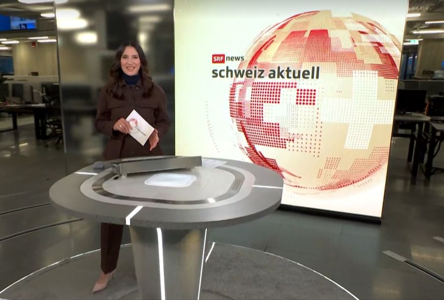 Im Newsroom herrscht «normale Raumtemperatur», sagt SRF.