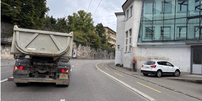 Kollision in Schaffhausen