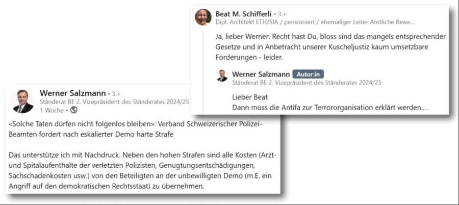 Werner Salzmann Antifa Terrorismus