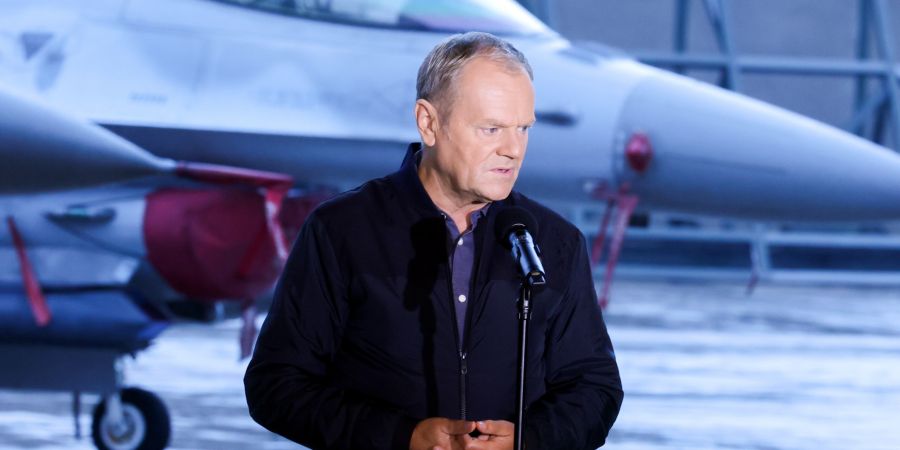 Polen Drohnen Donald Tusk