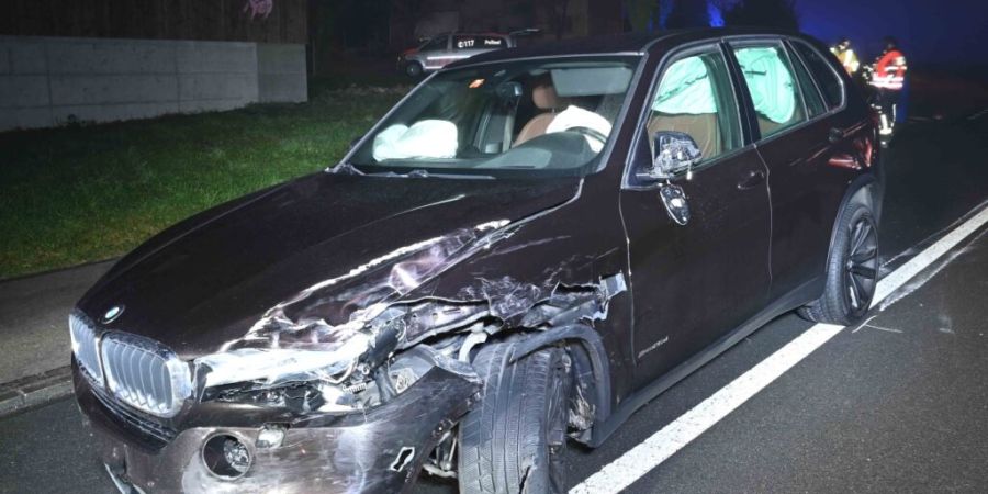 Bei einer Frontalkollision auf der Kantonsstrasse in Buttisholz LU wurde am Montagabend eine Person verletzt.