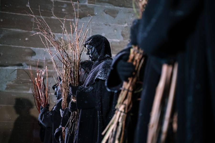 Auch jedes Jahr dabei: seine Schmutzli. Um diese ist jetzt eine Diskussion entbrannt.