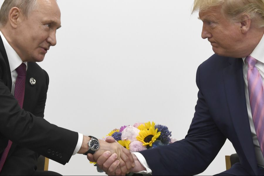 Trump Putin Handschlag