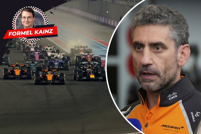 Formel 1 Verstappen McLaren