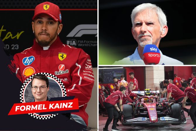 Lewis Hamilton Damon Hill