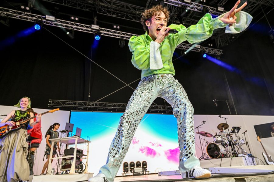 Nemos Auftritt am Lakelive Festival sorgte für Begeisterung.