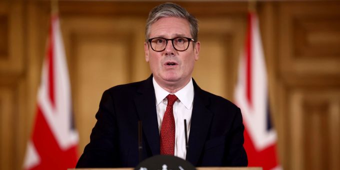 Die britische Regierung um Premier Keir Starmer. (Archivbild) Keir Starmer