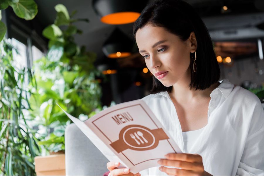 Restaurant Karte Kroatien Menu