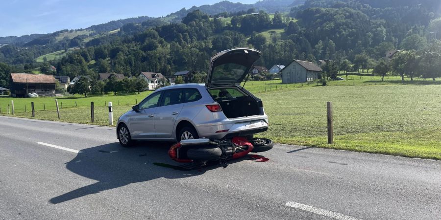 Schänis: Unfall