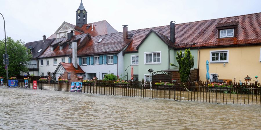 Hochwasser in Baden-Württemberg