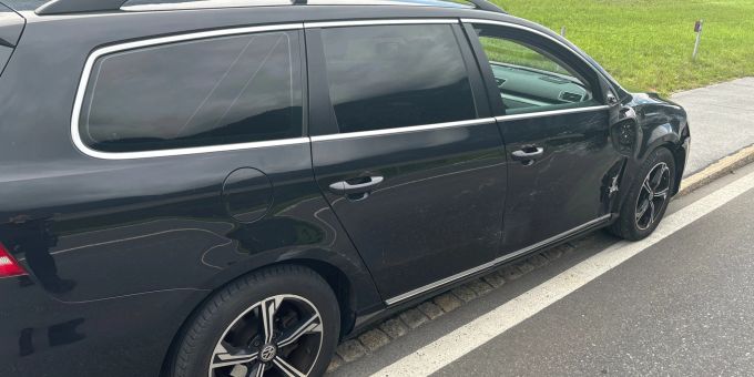 Verkehrsunfall in Mitlödi GL. Mitlödi GL