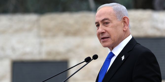 Israel Ministerpräsident Benjamin Netanjahu