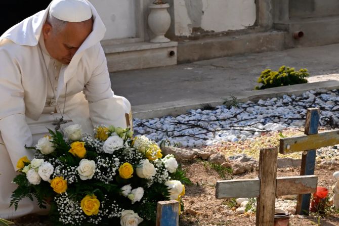 Papst Leo Lampedusa