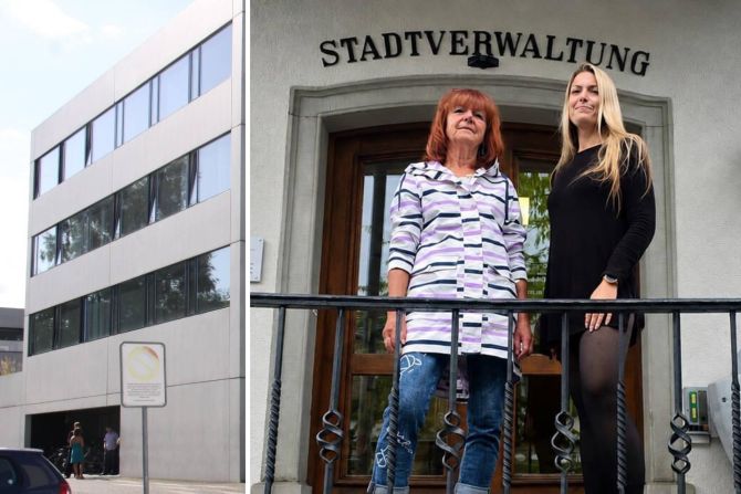 Sie haben genug: Christa Niederhauser (l.) und Angela Gomes reichen Ende Oktober die Petition bei der Stadt ein.