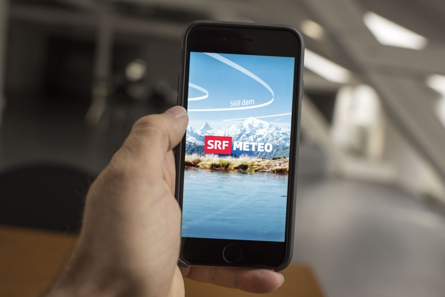 SRF Meteo hat in einem Redesign vor etwa zwei Jahren die Farbskala bei Temperaturangaben angepasst.