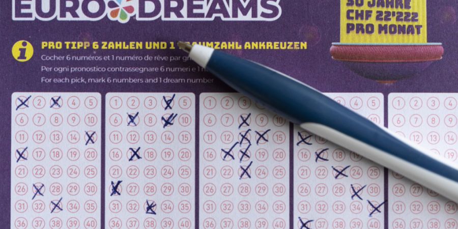 Am Montag ist der Hauptgewinn von Eurodreams geknackt worden. (Archivbild)