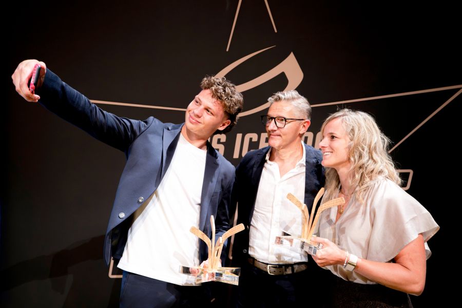 Simas Ignatavicius (links) und Lara Stalder (rechts).