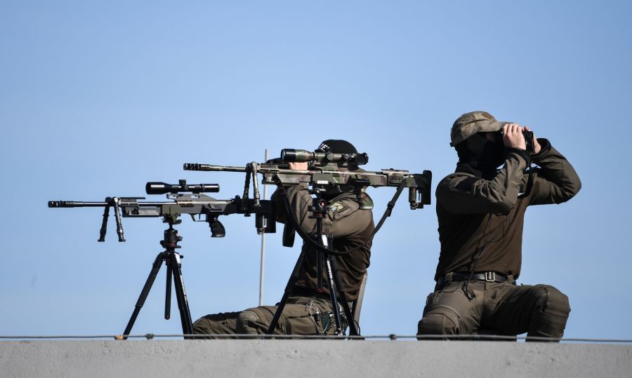 Kriegstouristen aus Westeuropa sollen dafür bezahlt haben, auf Zivilisten schiessen zu dürfen. (Symbolbild)