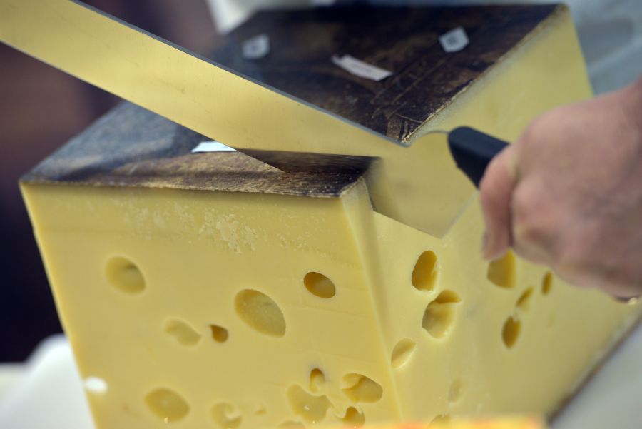 ... und der Emmentaler.