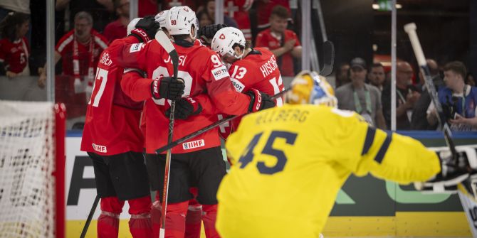 Schweiz Schweden Eishockey-WM Viertelfinal