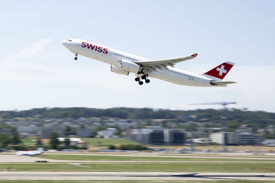 Die Fluggesellschaft Swiss konnte bezüglich Pünktlichkeit keine Verbesserung verzeichnen.