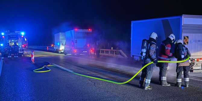 Glimmbrand Feuerwehr