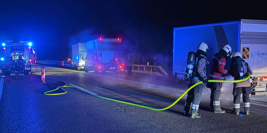 Glimmbrand Feuerwehr