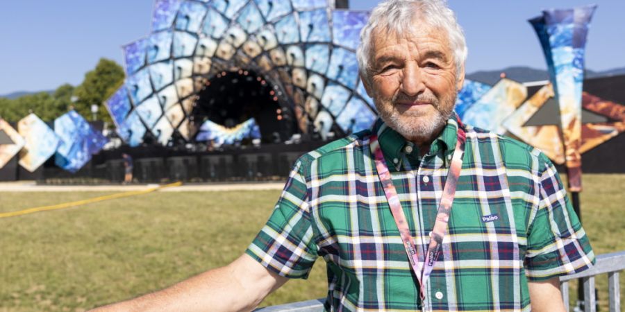 Paléo-Präsident Daniel Rossellat: «Für die ersten Tage ist sonniges Wetter angekündigt - das ist ein grosser Pluspunkt.»
