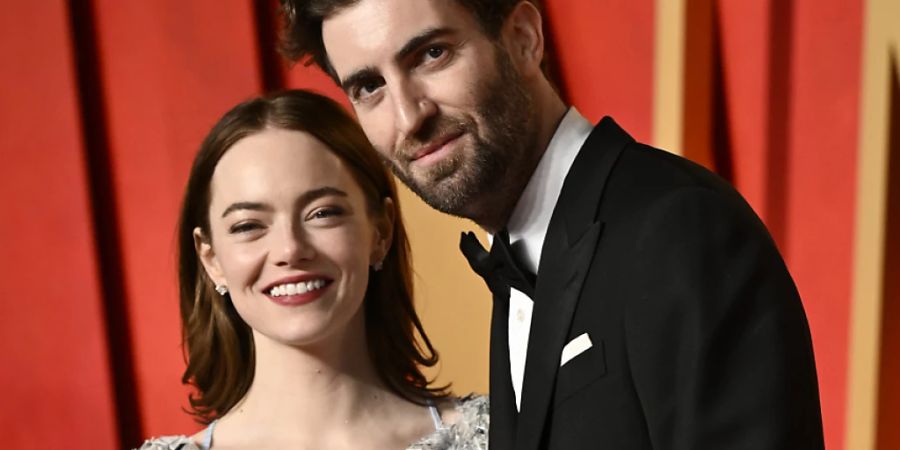 2020 gaben sich Oscar-Preisträgerin Emma Stone und Regisseur Dave McCary das Ja-Wort, 2021 kam ihre Tochter zur Welt. (Archivbild)