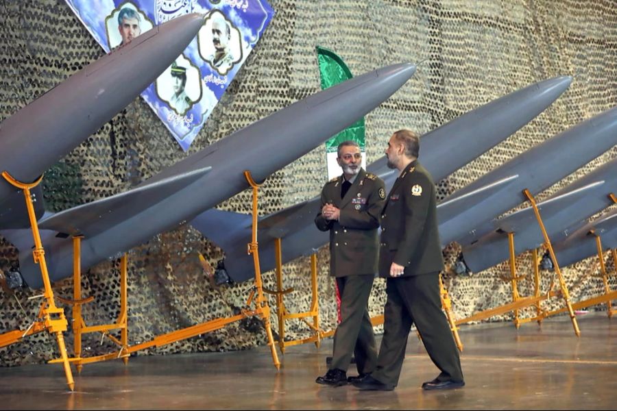 Die iranische Armee verfügt zudem ein grosses Raketenarsenal.