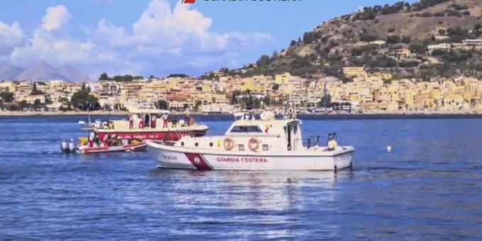 Unwetter Yacht