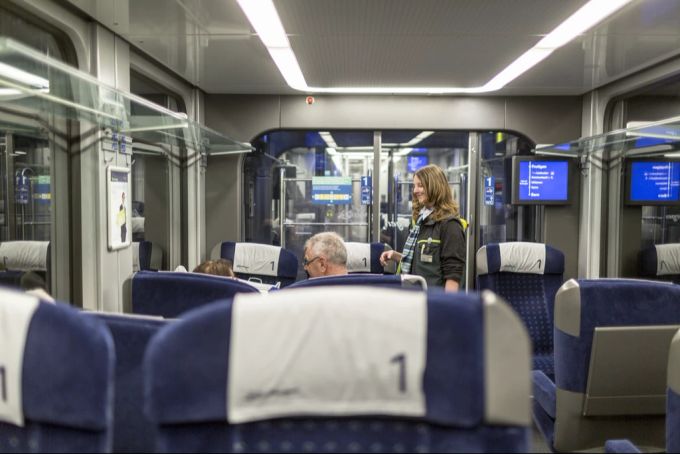 Zug Ticket falsche Klasse