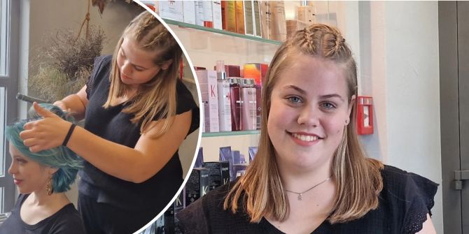 Selina Rüegg macht eine Ausbildung zur Coiffeuse EFZ und durfte bereits mehrere Erfolge feiern. - Shannon Senn