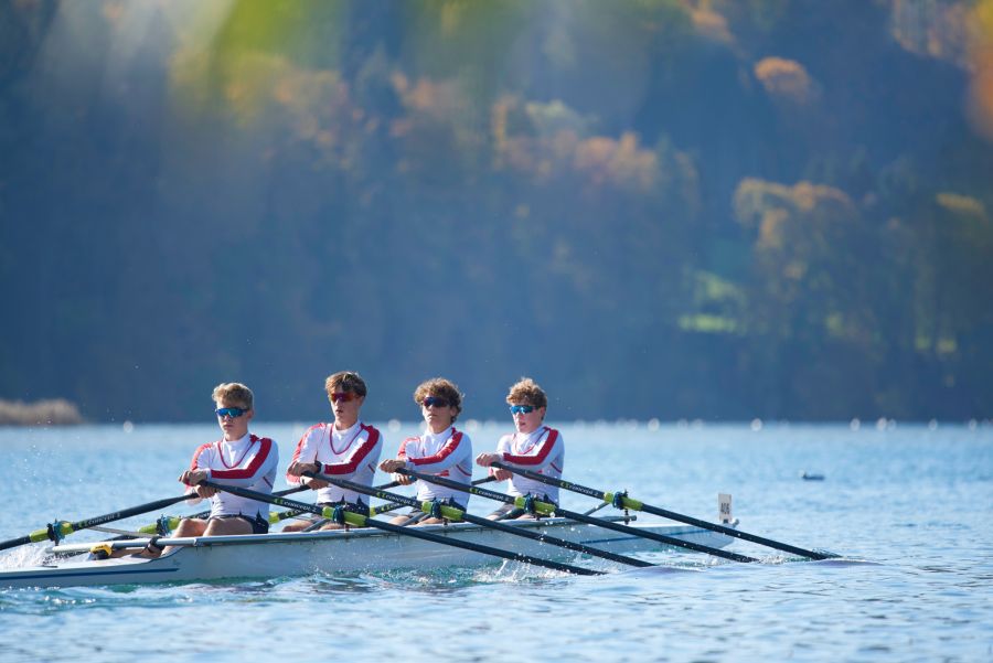 Auf dem Wohlensee findet zum sechsten Mal das Bern Boat Race statt.