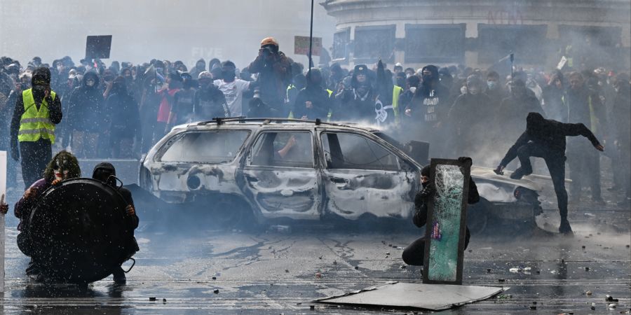 Frankreich Ausschreitungen