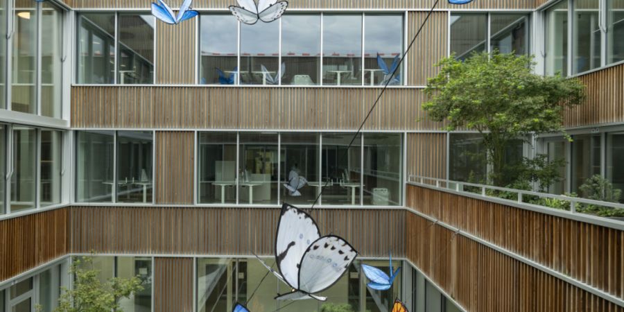 Das neue Kinderspital in Luzern soll im Oktober in Betrieb gehen.