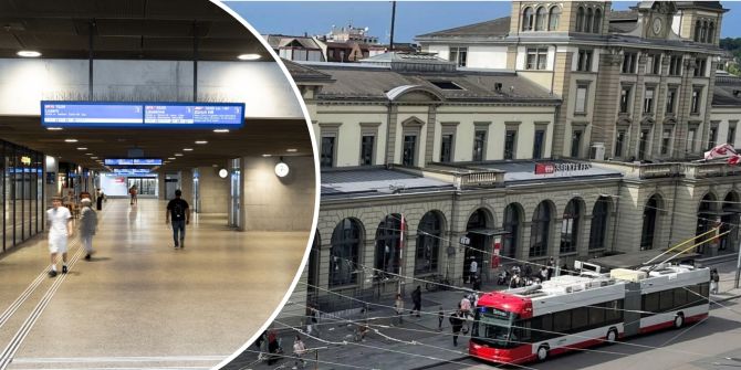 Das Bahnhofs-WC schliesst bereits um 22 Uhr. - Sandro Portmann