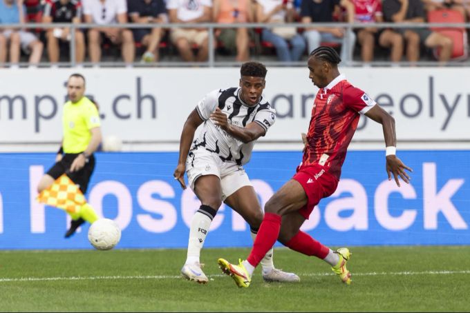 Kevin Carlos trifft doppelt für den FC Basel. (Archivbild) FC Basel