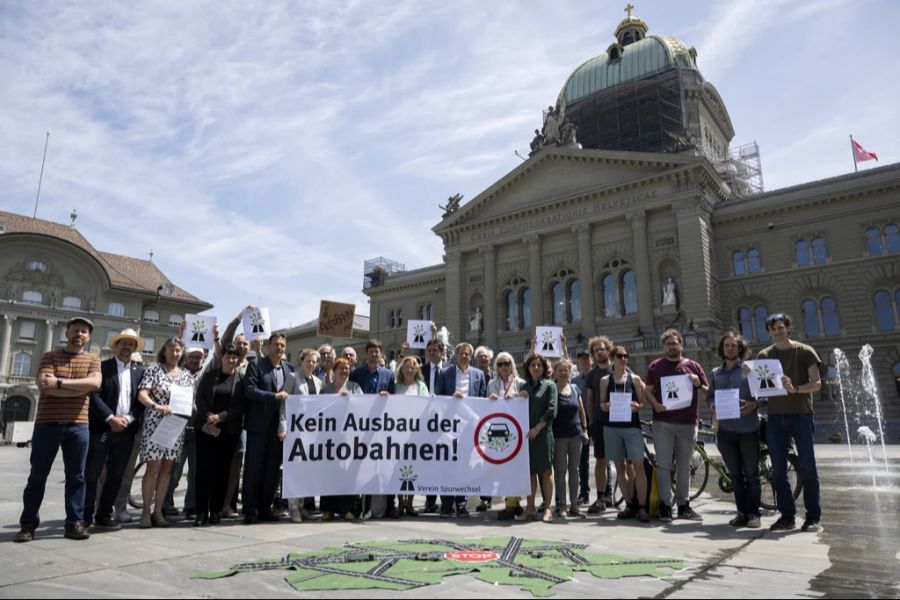 Gegen Autobahnausbau