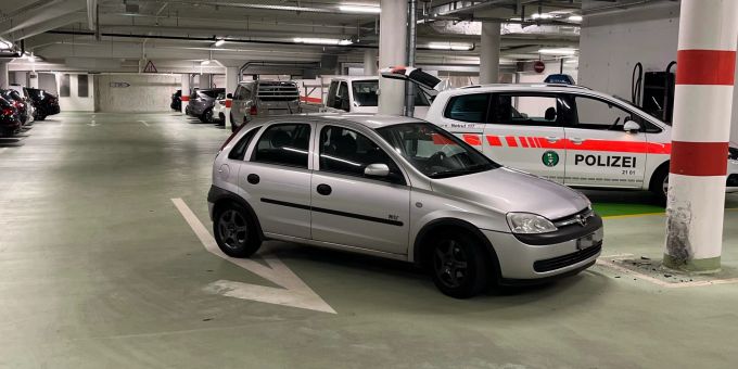 Rorschach: Selbstunfall mit Auto. Selbstunfall mit Auto.