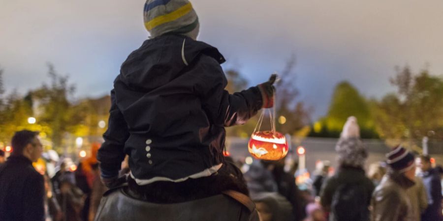 Räbeliechtliumzug Kindergärtler Teilnahme Verbot