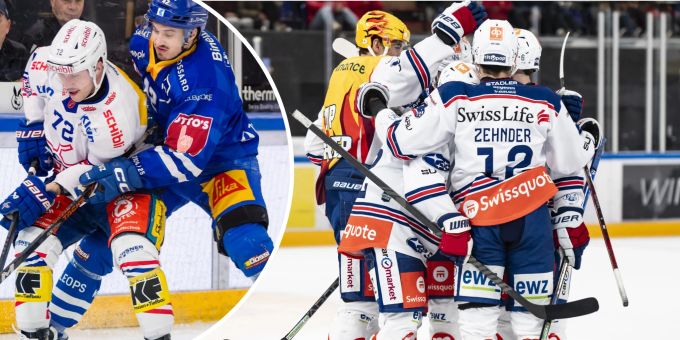 Kloten taucht in Zug - ZSC schlägt Rappi und ist wieder Leader