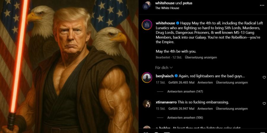 lichtschwert trump