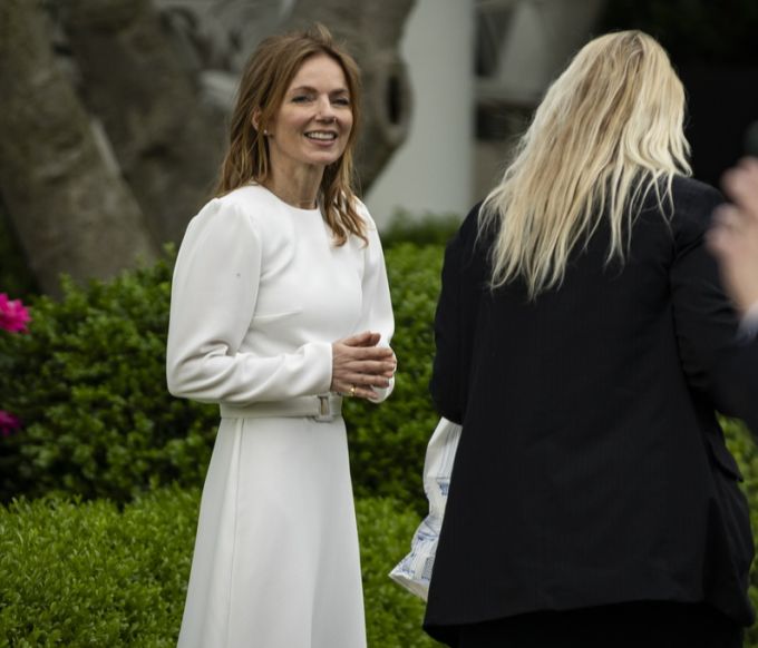 Spice Girl Geri Halliwell verabschiedet den Spruch «Girl Power». spice girls