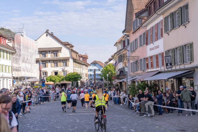 Grosser Andrang am Sempacherseelauf. Sempacherseelauf