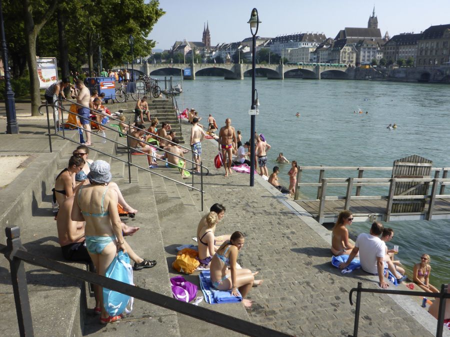 Auch der Rhein ist nicht zu unterschätzen.